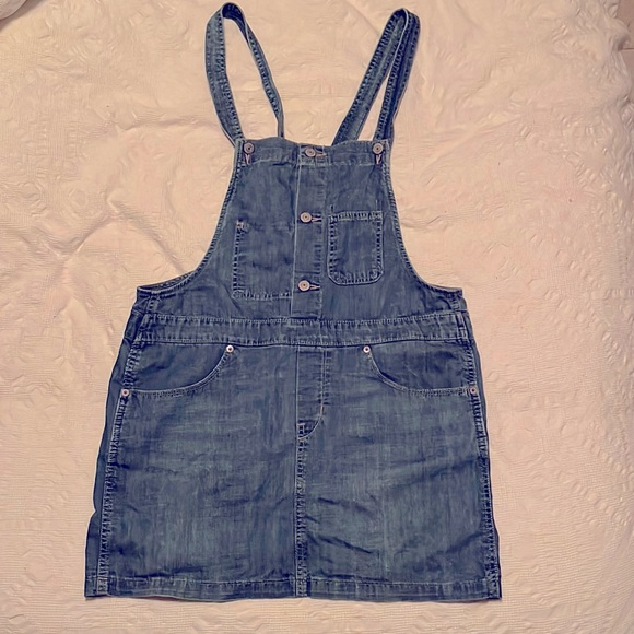 ✨ Levi’s Jean Jumper Skirtall - Picture 3 of 9